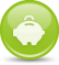 green icon with a symbol for price and benefit