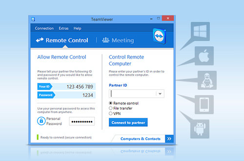 Teamviewer in Action