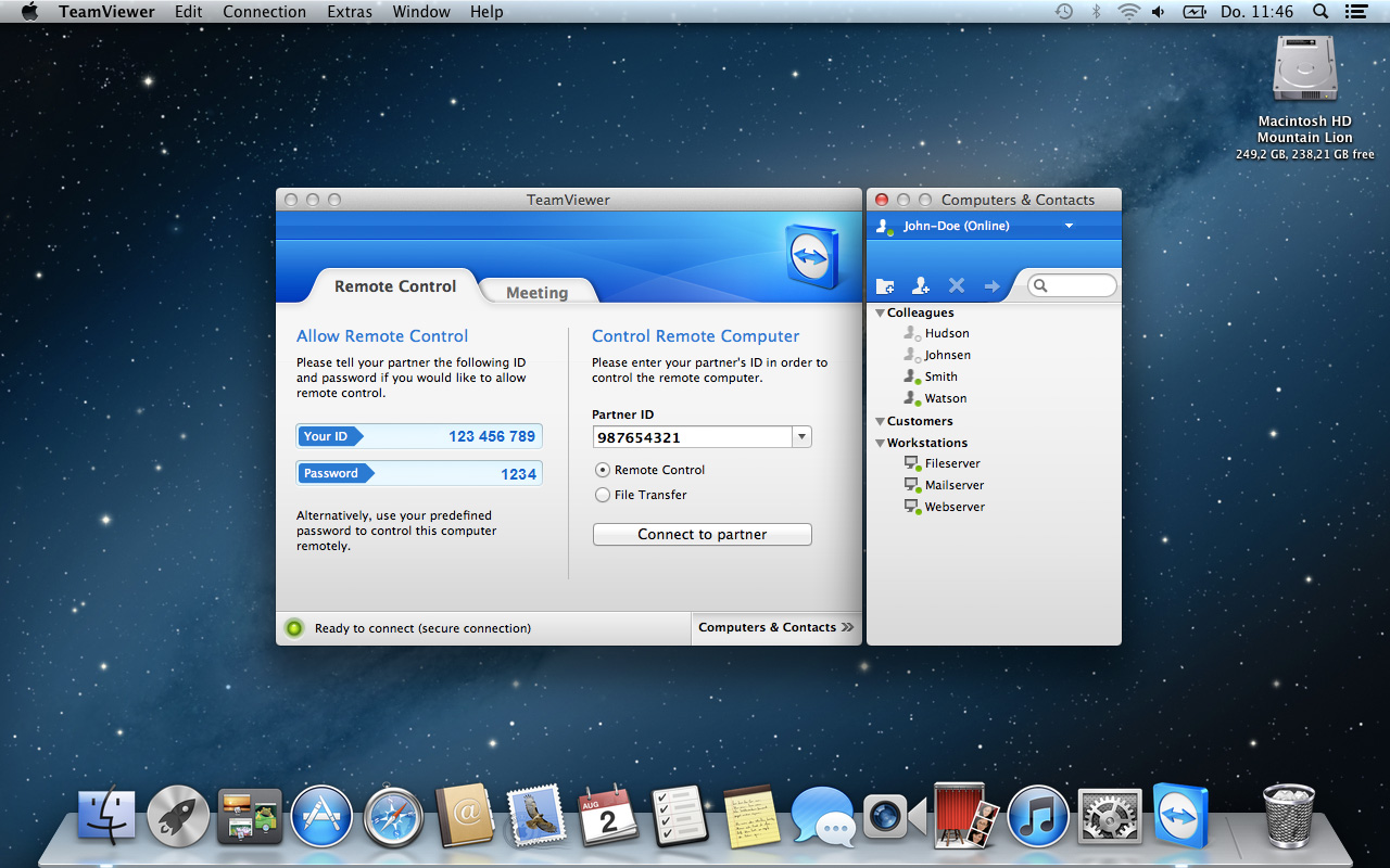download teamviewer for mac os x lion 10.7.5